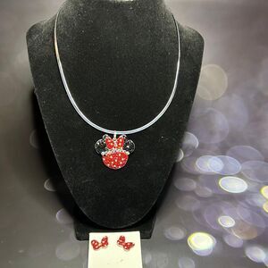 Disney Women's Red and Black Jewellery